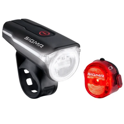 Фара+Фонарь SIGMA AURA (OSRAM LED, 3 режима USB/NUGGET II RL 3 режима) (4-017750) 1647328941
