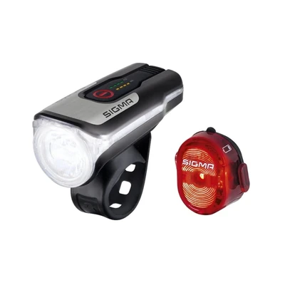 Фара+Фонарь SIGMA AURA (OSRAM LED, 2 режима USB/NUGGET II RL 4 режима) (4-017850) 712555009