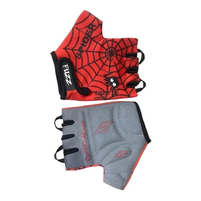Велоперчатки FUZZ kids SPIDER GRIP GEL красно-черные 2048552935