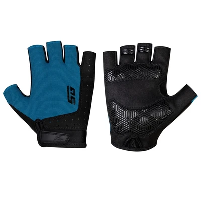 Велоперчатки STG Fit Skin синий с черным 78160466