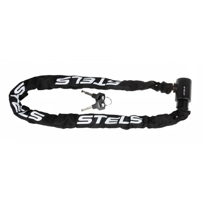 Цепь-замок STELS 85803 (1000мм) d 6mm в тканевой оплётке с ключом 2120448618