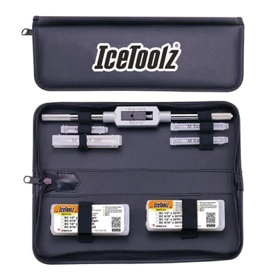 Метчики для прогонки резьбы педали 1/2' и 9/16' IceToolz E158/6-800224 1643058129
