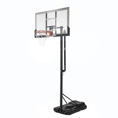 Баскетбольная мобильная стойка DFC STAND56P 143x80cm поликарбонат (два короба) 1688992444