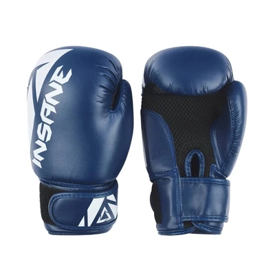 Перчатки боксерские INSANE MARS IN22-BG100, ПУ, синий, 4 oz 1369649698