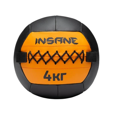 Медбол INSANE IN24-WB100 4 кг, оранжевый 401882831