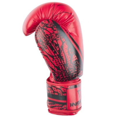 Перчатки боксерские INSANE ODIN IN22-BG200, ПУ, красный, 14 oz 516555275