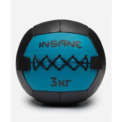 Медбол INSANE IN24-WB100 3 кг, голубой 1445619914
