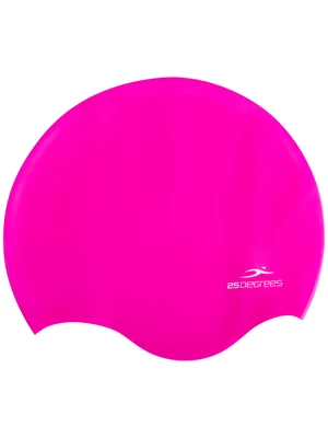 Шапочка для плавания 25DEGREES Diva Pink 25D21007J, силикон, подростковый, для длинных волос 1183453370