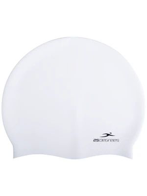 Шапочка для плавания 25DEGREES Nuance White 25D21004J, силикон, подростковый 568716738