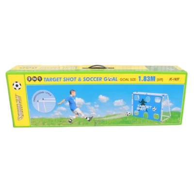 Ворота игровые DFC 2 в 1 6ft пластик GOAL183T 1429325390