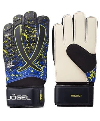 Перчатки вратарские Jogel ONE Wizard AL3 Flat, черный 2077217630