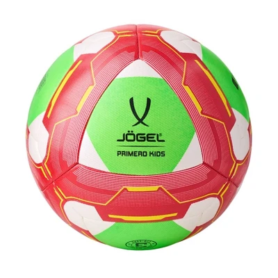 Мяч футбольный Jogel Primero Kids №3, белый/красный/зеленый 203279668