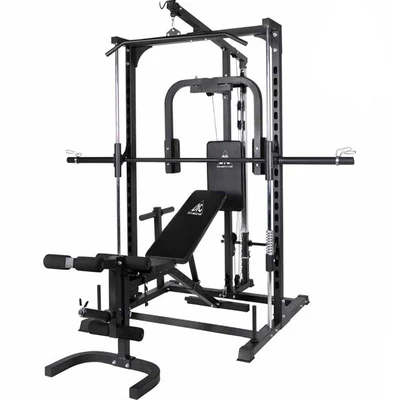 Силовой комплекс со скамьей, машина Смита DFC Homegym (три короба) 548280443