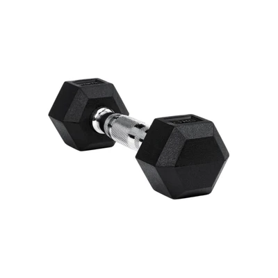 Гантель гексагональная STARFIT DB-301, 2 кг, обрезиненная, черный 1549884355