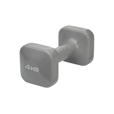 Гантель виниловая STARFIT DB-106 4 кг, темно-серый 276399377