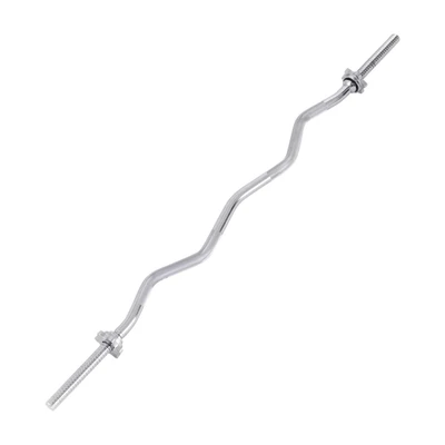 Гриф для штанги EZ STARFIT BB-101 120 см, d=25 мм, металл, с металлическими замками, хром. 835450153
