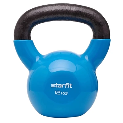 Гиря виниловая STARFIT DB-401 12 кг, синий. 1662138085