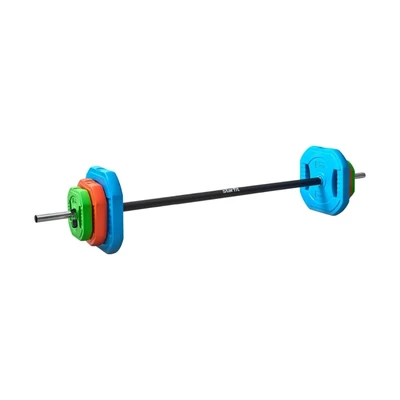 Штанга для бодипампа с разборным грифом STARFIT BB-711 пластик/сталь/неопрен, 20 кг. 136404738