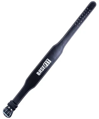 Пояс атлетический BASEFIT SU-302 4 дюйма, пресс-кожа, черный 671796016