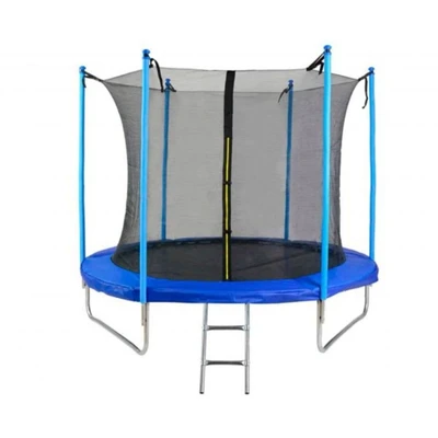 Батут 14FT blue с внутренней защитной сеткой ( 2 короба ) 1691026982