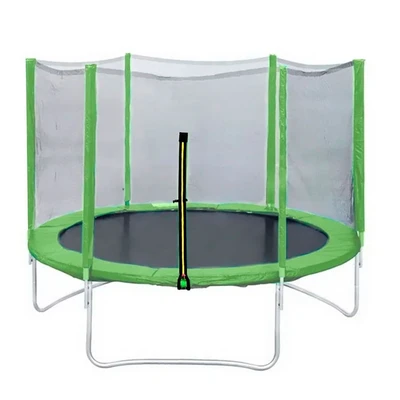 Батут DFC Trampoline Fitness 16ft наружн.сетка, св.зел. (488см) (два короба) 1066115241