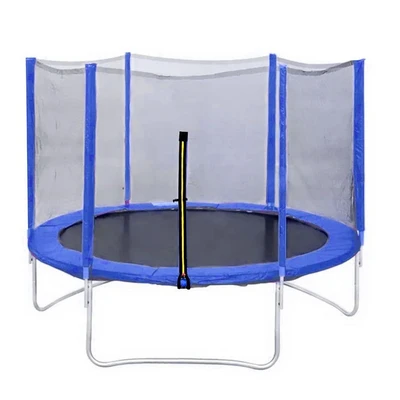 Батут DFC Trampoline Fitness 16ft наружн.сетка, синий (488см) (два короба) 335332310