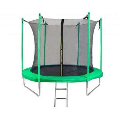 Батут 14FT green с внутренней защитной сеткой ( 2 короба ) 121899549