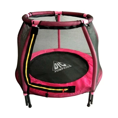 Батут DFC JUMP KIDS 48' розовый, сетка (120см) 1748412025