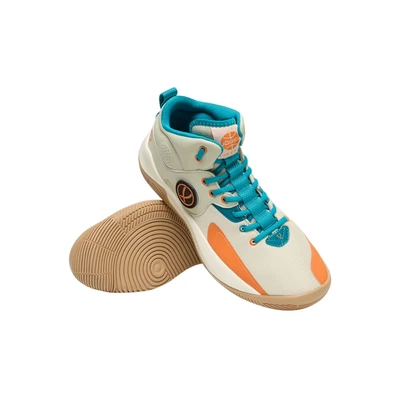 Кроссовки баскетбольные Jogel Launch 2.0 MID, бежевый/оранжевый 1176441719