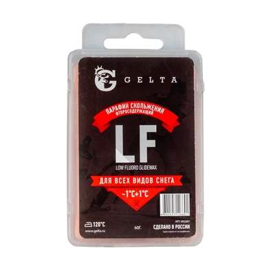 Парафин Gelta (LF -1/+1) Красный 60г 579686355