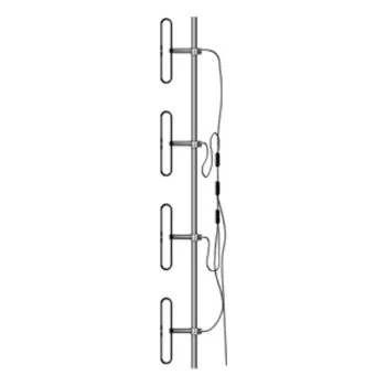 Антенна коллинеарная дипольная Comtech TC160D8-12 1528769649