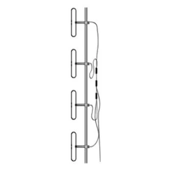 Антенна коллинеарная дипольная Comtech TC100D4-9 557939348