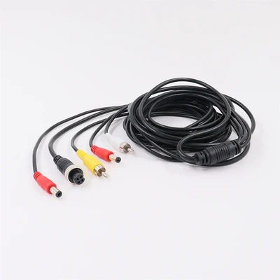 Кабель Best Electronics 4pin - RCA + audio 3м 1794166