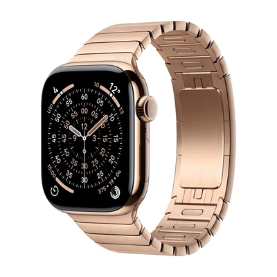 Apple Watch Series 11 + Cellular 42mm Gold Titanium Case with Gold Milanese Loop (MF8Y4ZP/A) 1307987816