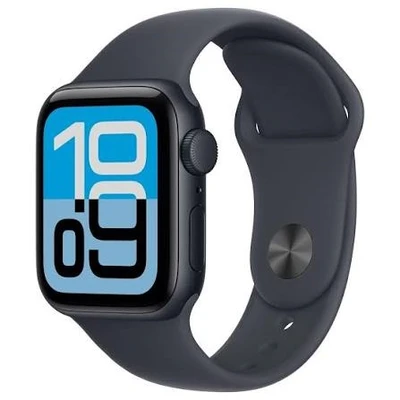 Apple Watch SE 3 44mm Midnight Aluminium Case with Midnight Sport Band - M/L (MEHQ4X/A) 1330793901