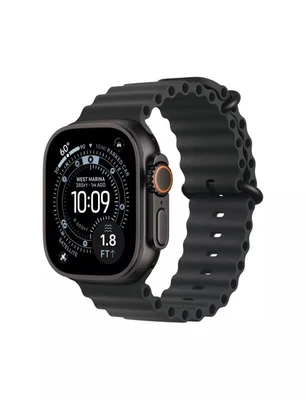 Apple Watch Ultra 3 49mm Black Titanium Case with Black Ocean Band (MF0J4AF/A) 2010032194
