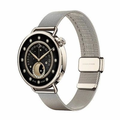 Смарт-часы Xiaomi Watch S4 41мм Milanese Strap (золото заката) 259876037