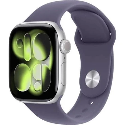 Apple Watch Series 11 42mm Silver Aluminium Case with Purple Fog Sport Band - S/M (MEU64X/A) 652815860