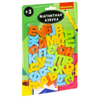 Азбука магнитная 33 буквы русского алфавита Bondibon (арт. ВВ5050) 2044714397