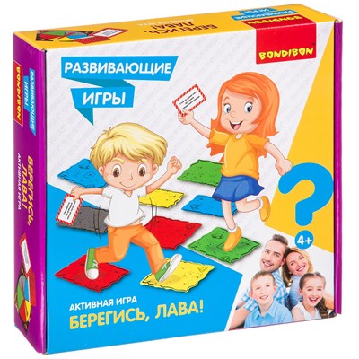 Развивающая активная игра "БЕРЕГИСЬ, ЛАВА!" Bondibon (арт. ВВ4160) 2040546710