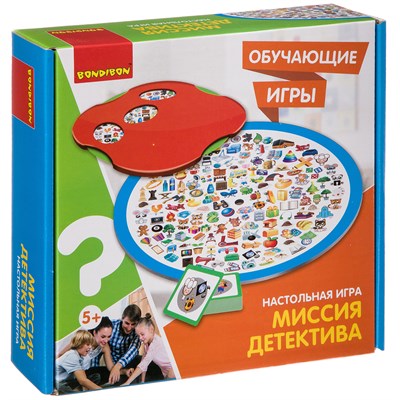 Обучающая настольная игра "МИССИЯ ДЕТЕКТИВА" Bondibon (арт. ВВ3161) 1756524346