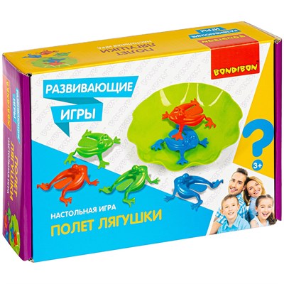 Развивающая активная игра "ПОЛЕТ ЛЯГУШКИ" Bondibon (арт. ВВ4515) 1158493149