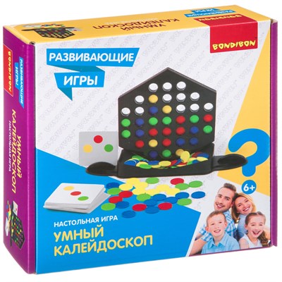 Развивающая настольная игра "УМНЫЙ КАЛЕЙДОСКОП" Bondibon (арт. ВВ4511) 671845298