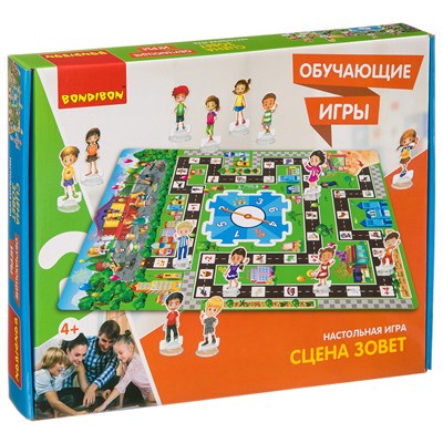 Обучающая настольная игра "СЦЕНА ЗОВЕТ" Bondibon (арт. ВВ3441) 1479356501