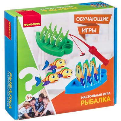 Обучающая настольная игра "РЫБАЛКА" Bondibon (арт. ВВ3157) 1740324887