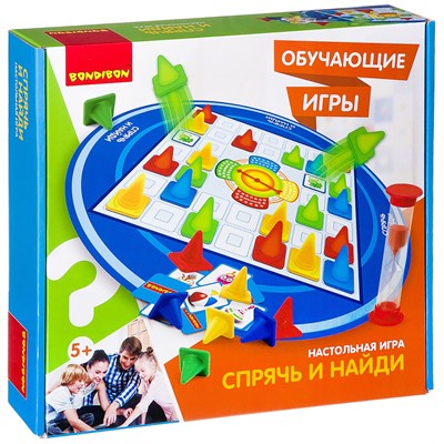 Обучающая настольная игра "СПРЯЧЬ И НАЙДИ" Bondibon (арт. ВВ2415) 1565986949
