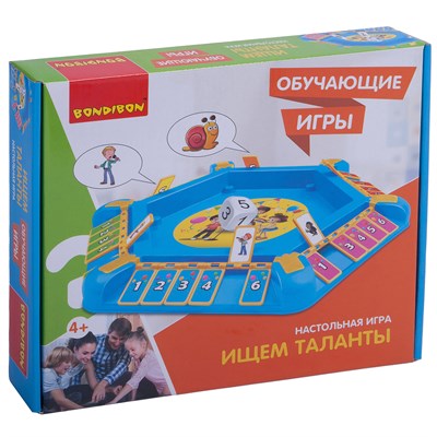 Обучающая настольная игра "ИЩЕМ ТАЛАНТЫ" Bondibon (арт. ВВ3456) 236414257