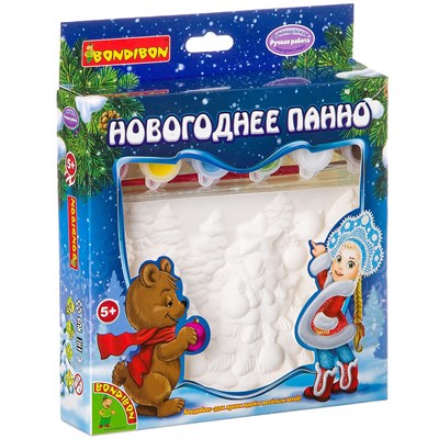 Набор для творчества Bondibon "Новогоднее панно" 14,5*10см (арт. ВВ1940) 1906713501