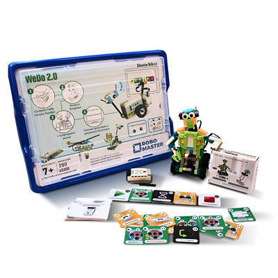 Комплект ДС Базовый набор WeDo 2.0 + Карты для безэкранного программирования 281516909