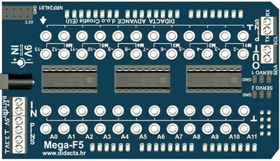 Дополнительный набор "Адаптер для Arduino MEGA F5" Fischertechnik Plus 179449 825178166